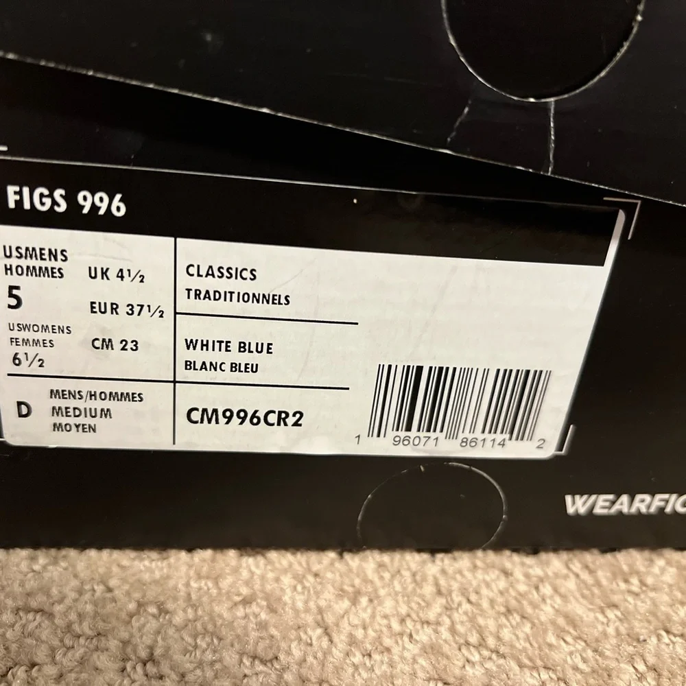 New Balance FIGS 996 Sneakers - Picture 3 of 3